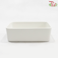 B-SCF - White Rectangular Pot
