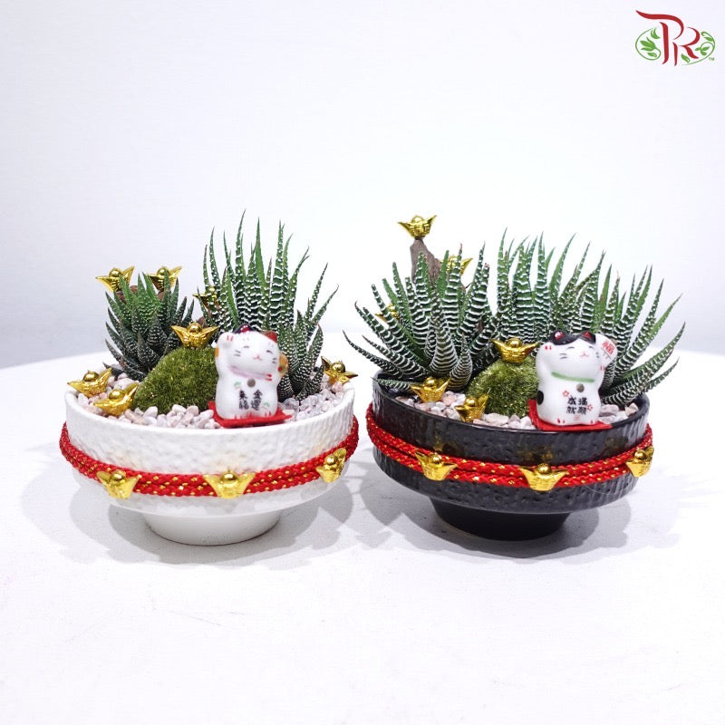 【CNY 2026】Blessings All Around《福气斑斑》(With Pot Color Option)