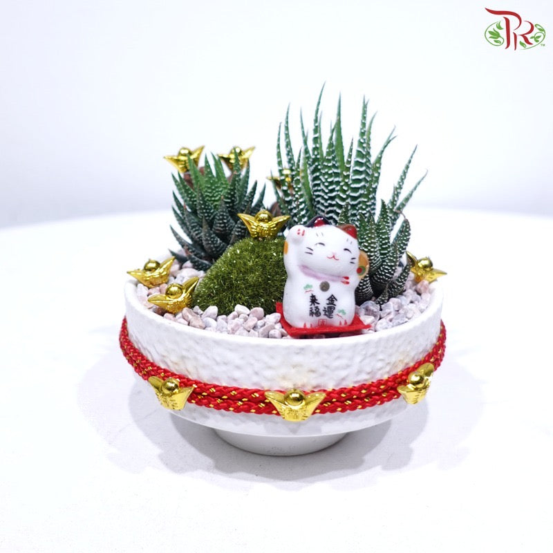 【CNY 2026】Blessings All Around《福气斑斑》(With Pot Color Option)