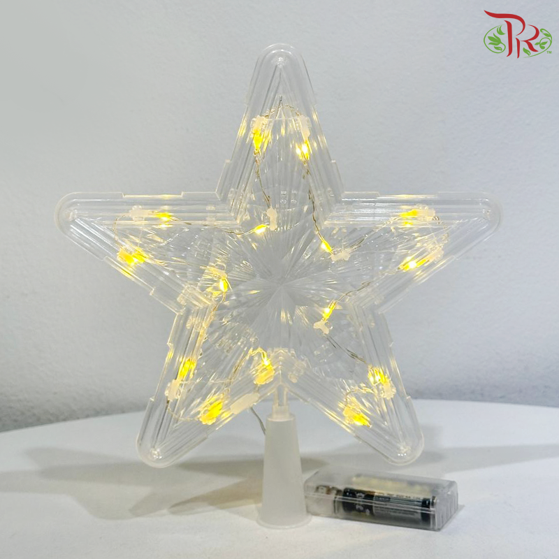 Christmas Tree Topper Star Light (With Size Options)