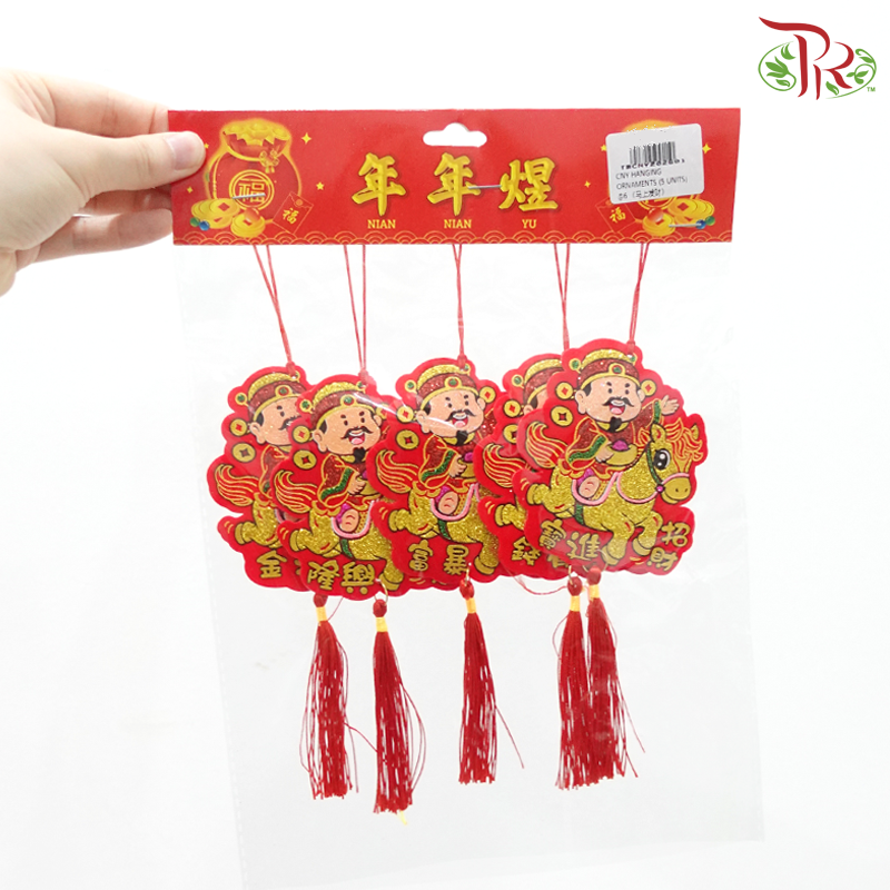 CNY Hanging Ornaments - Instant Wealth 马上发财 (5 Units)