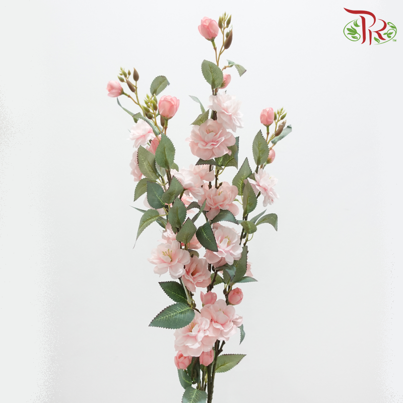 91cm - Artificial Camellia Spray - Pink (2 Stems)