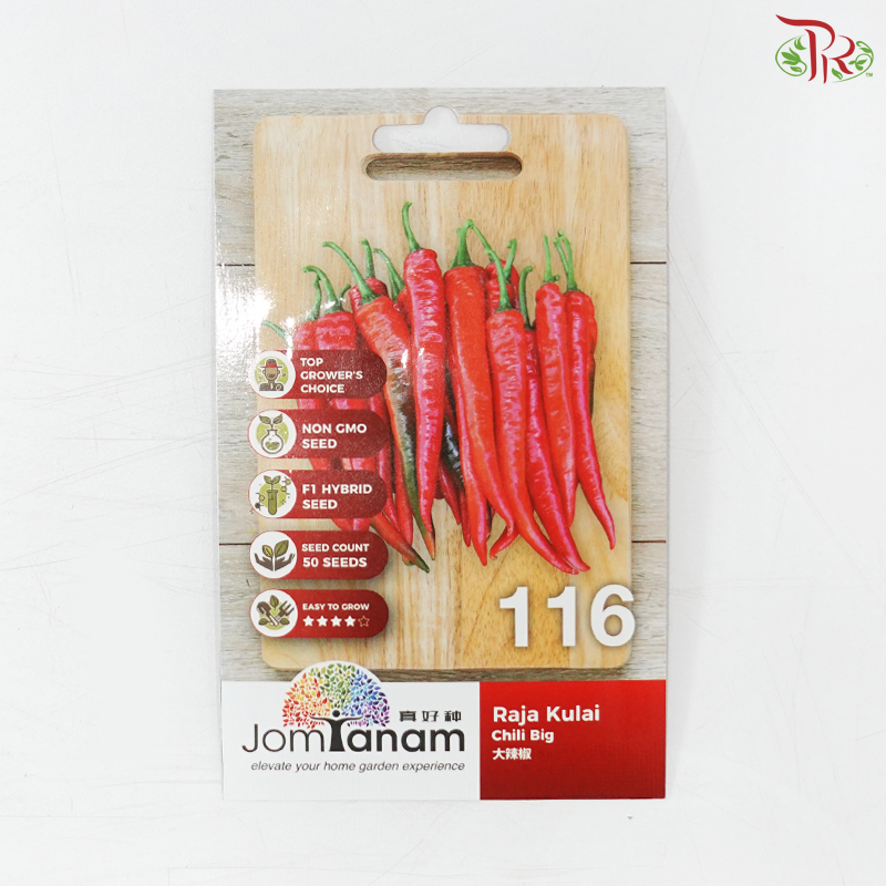 【Jom Tanam Seeds】Fruity Vegetable Series - Chili & Capsicum (Per Pack) (With Options) (Copy)