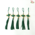 Chinese Knot Hanging Tassel - Green (5 Units)