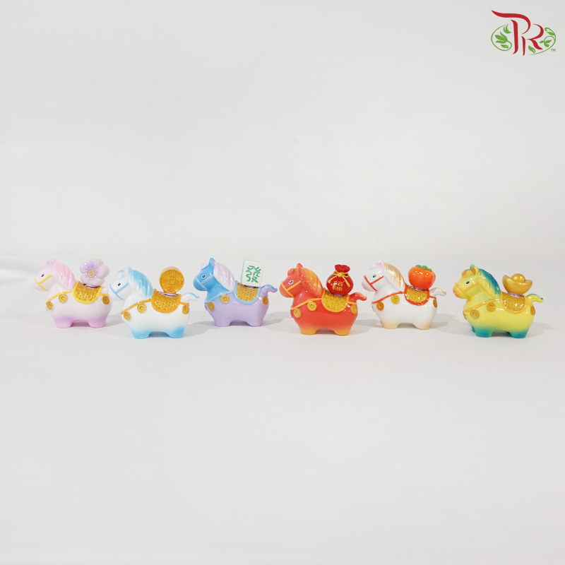 Spinnable Chubby Good Luck Horse Ornaments (With Color Options) 《马上好运来-小马福福》