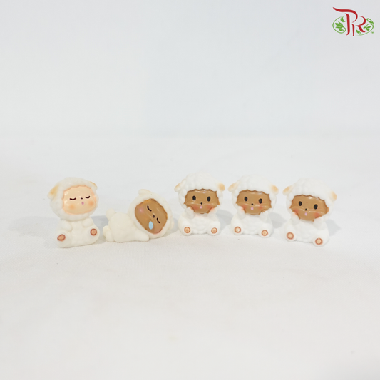 Gardening Miniature - Cute Sheep《萌羊一套》