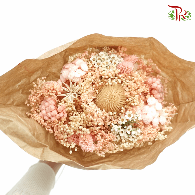 Dried Bouquet Mix - ( Pastel Pink/ Ixodia )