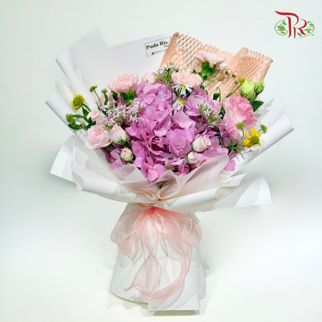 Signature Weekly Flower Bunch - Hydrangea Fairy Garden (Big Bunch)