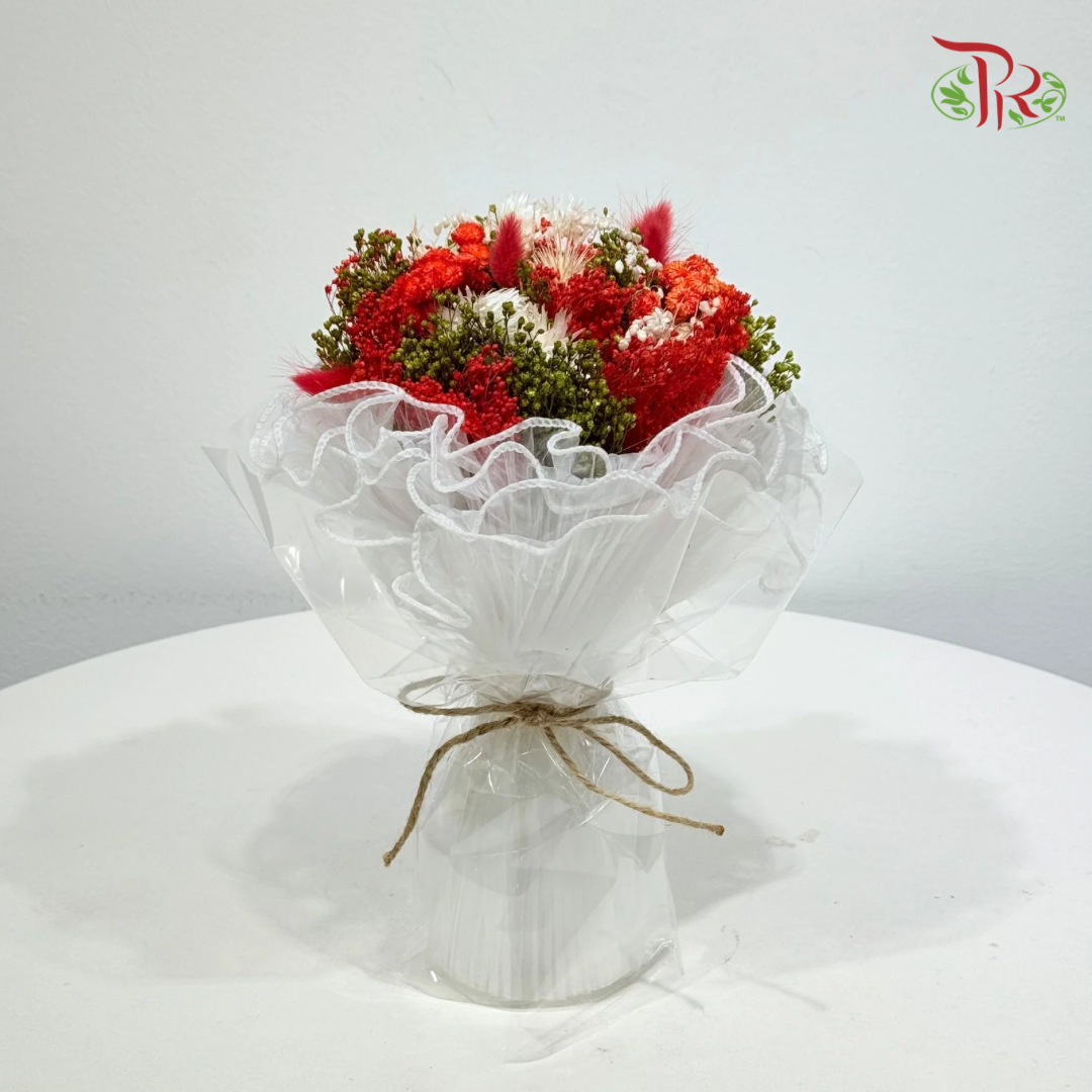 Mini Everlasting Hand Bouquet (Dried Flower)