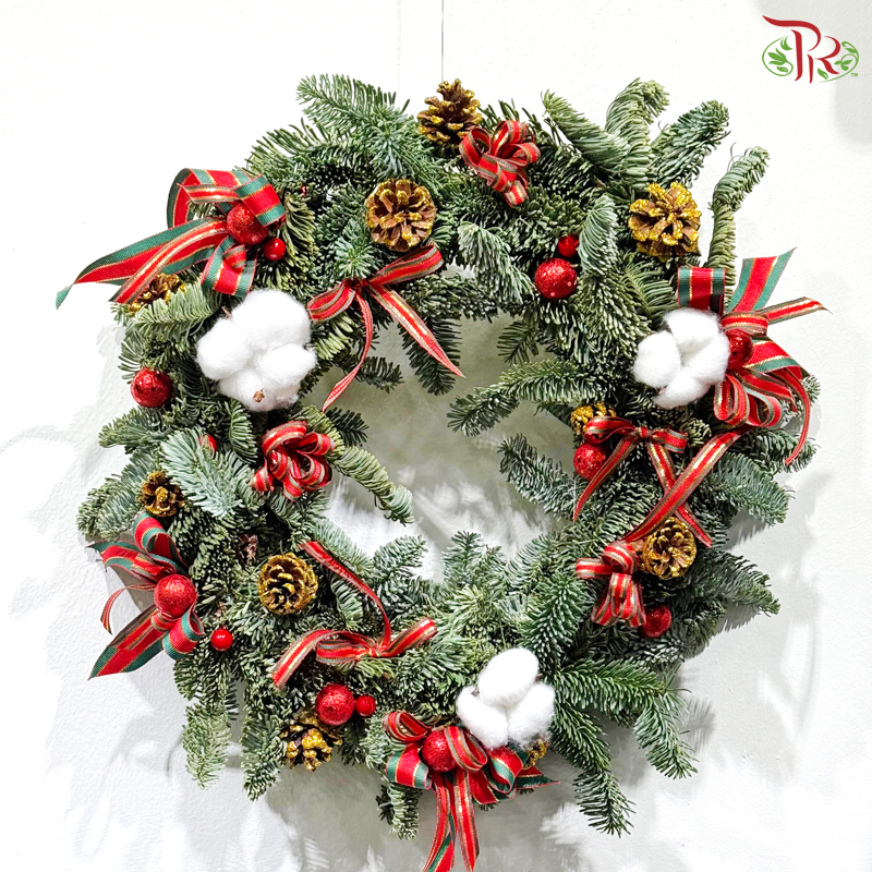 【XMAS 2025】Nobilis Christmas Wreath (With Size & Design Options)