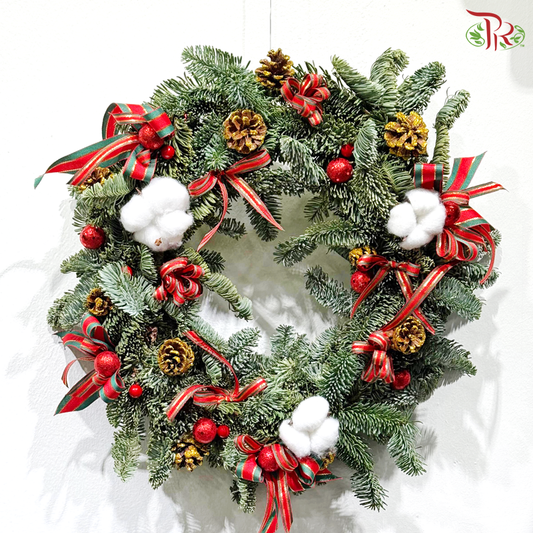 【XMAS 2025】Nobilis Christmas Wreath (With Size & Design Options)