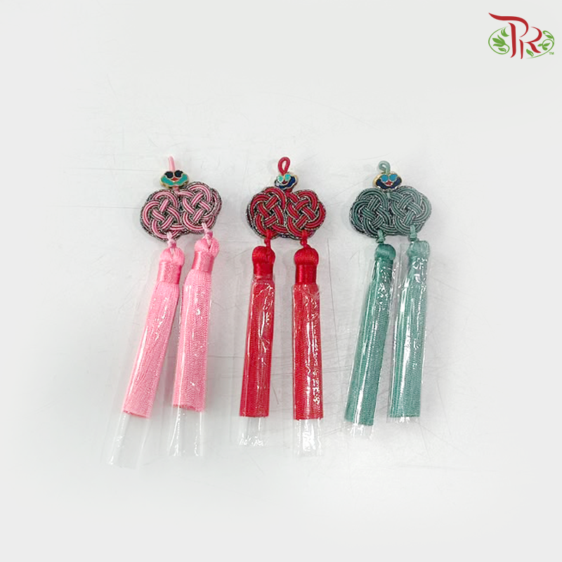 Double Coin Tassel Ornaments (1 Unit)