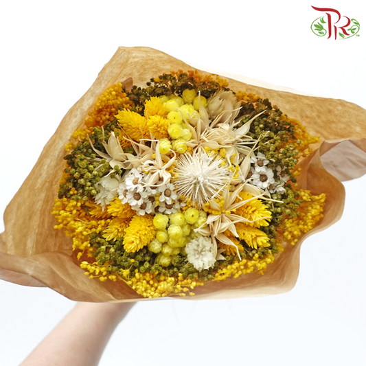 Dried Bouquet Mix - Fantasy Yellow #02