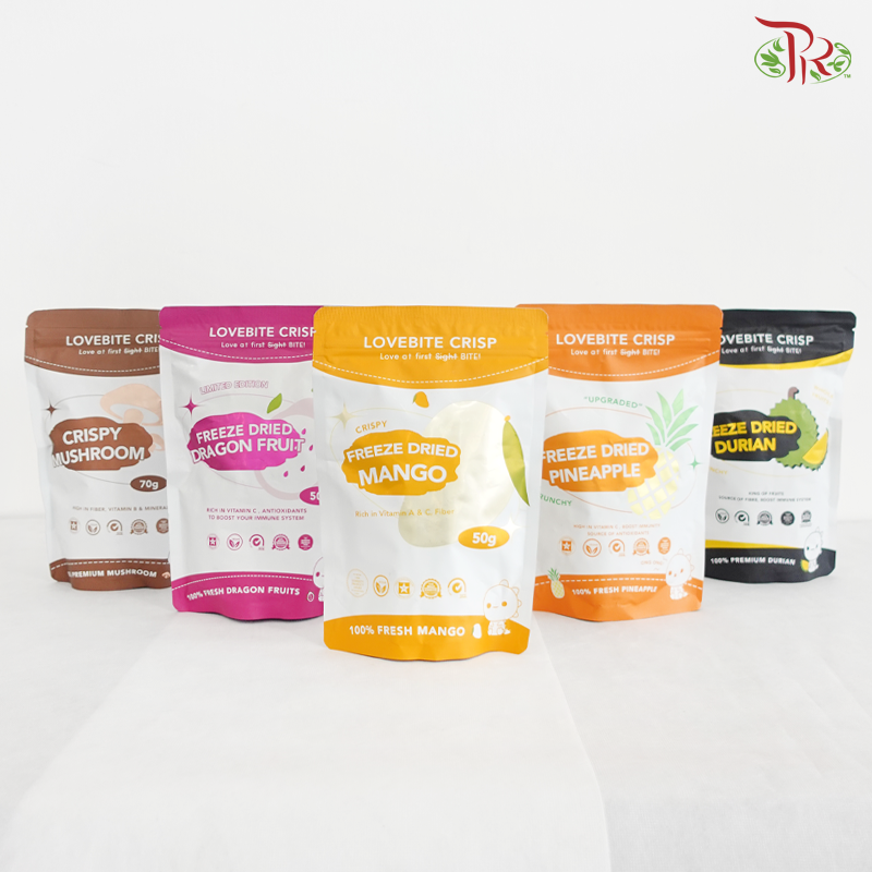 Lovebite Crisp - Freeze Dried Fruits (With Option)