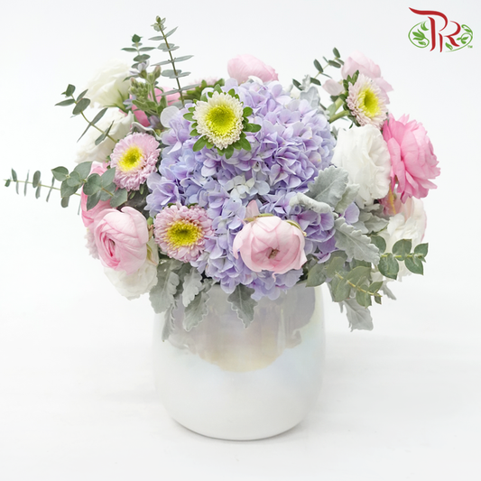 【Raya Series 2024】Ethereal Bloom Ensemble Floral Arrangment-Pudu Ria Florist-prflorist.com.my
