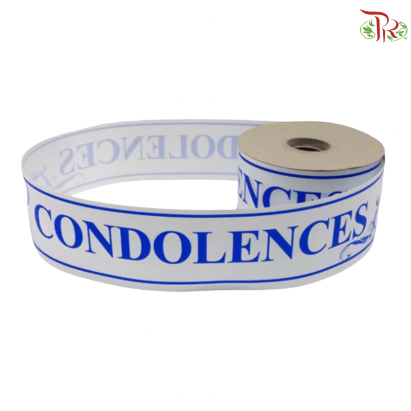 FRB036 Opp Condolences Ribbon