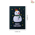 FBD179 - Snowman With Stars Card ( 20 pcs )