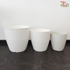 Felton Round Flower Pot 254 (FBL-254-4)(FBL-254-7)(FBL-254-8)(FBL-254-9) (With Color & Size Option)