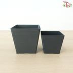 Felton Square Flower Pot 263 (FBL-263-6) (FBL-263-7) (With Size & Color Options)
