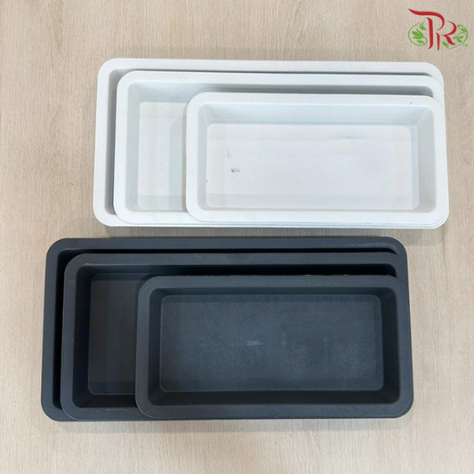 Felton Rectangular Pot Saucer 266 (With Color & Size Options)