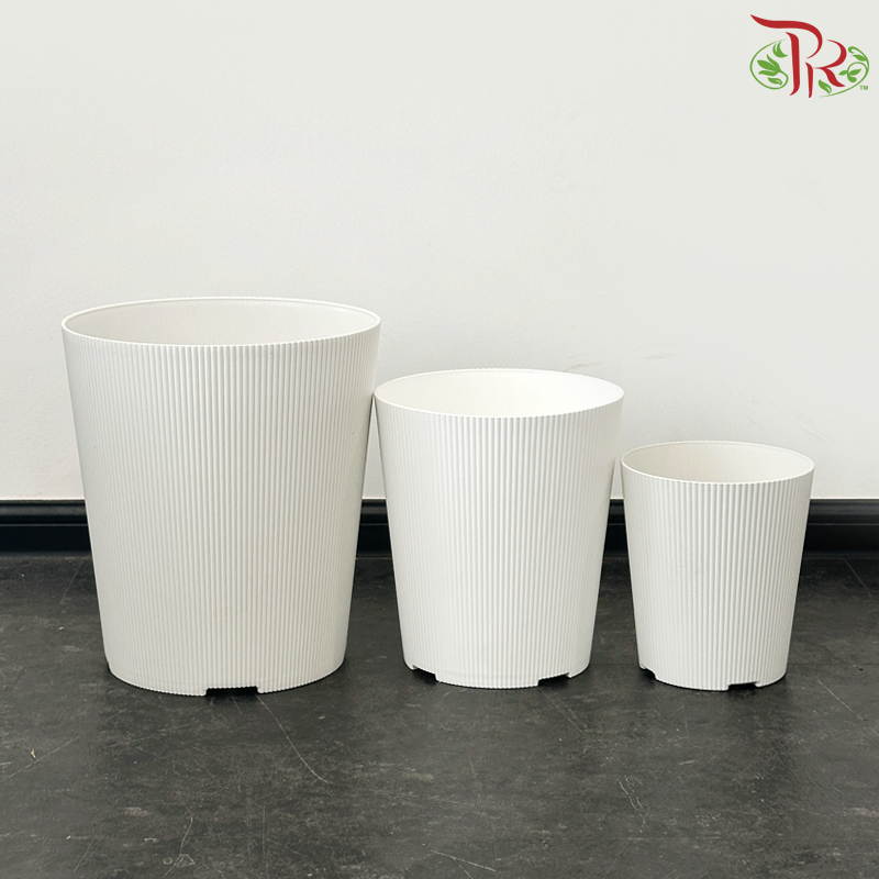 Felton Round Flower Pot 276 (FBL-276) (With Color & Size Options)