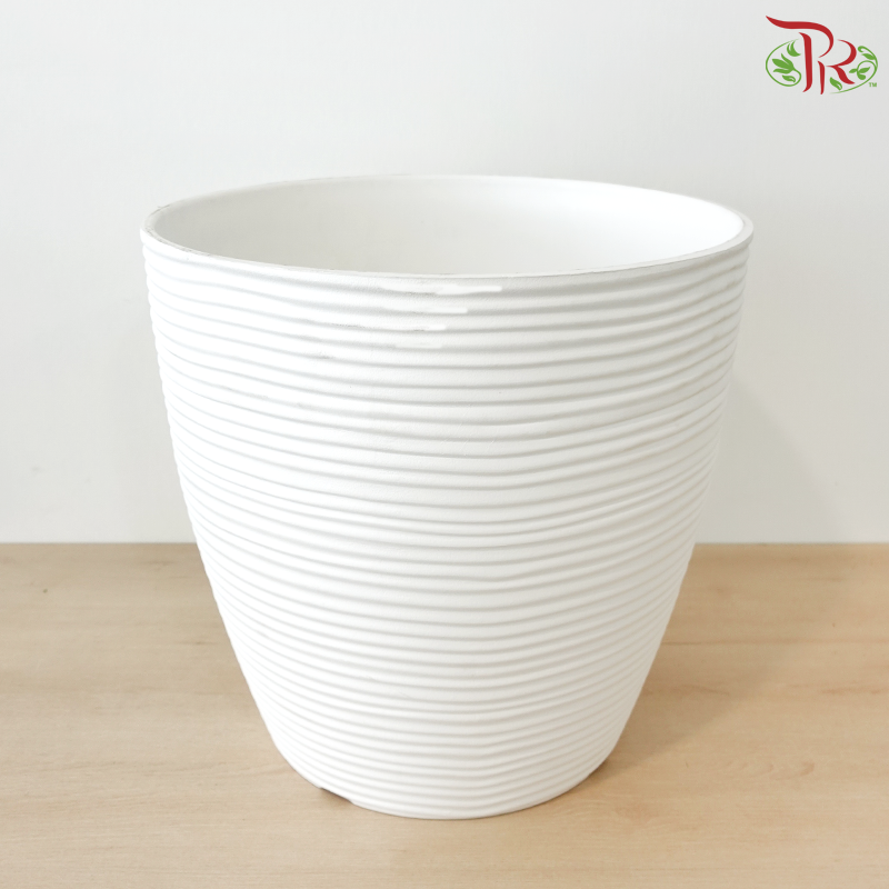 Felton Round Flower Pot 254 (FBL-254-4)(FBL-254-7)(FBL-254-8)(FBL-254-9) (With Color & Size Option)