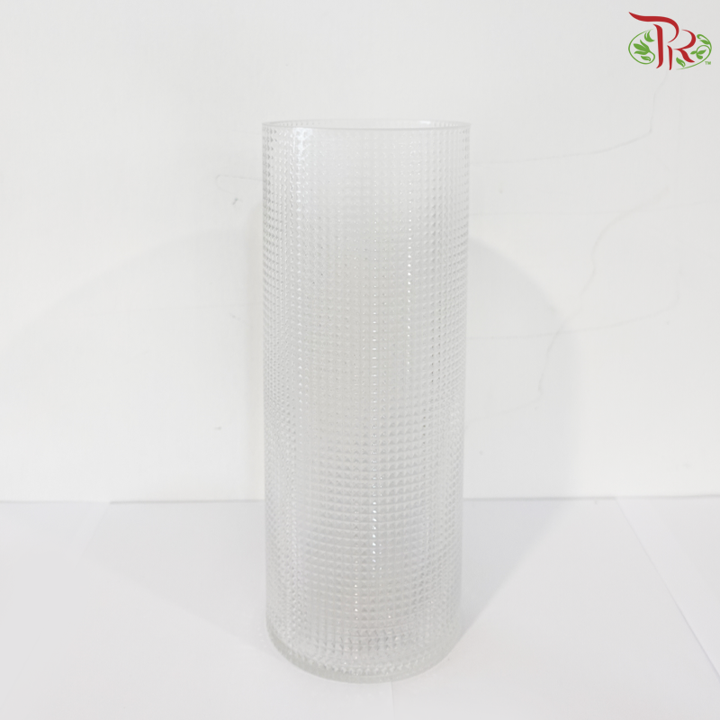 FH1025/24 Diamond Plating Vase (With Color Option)