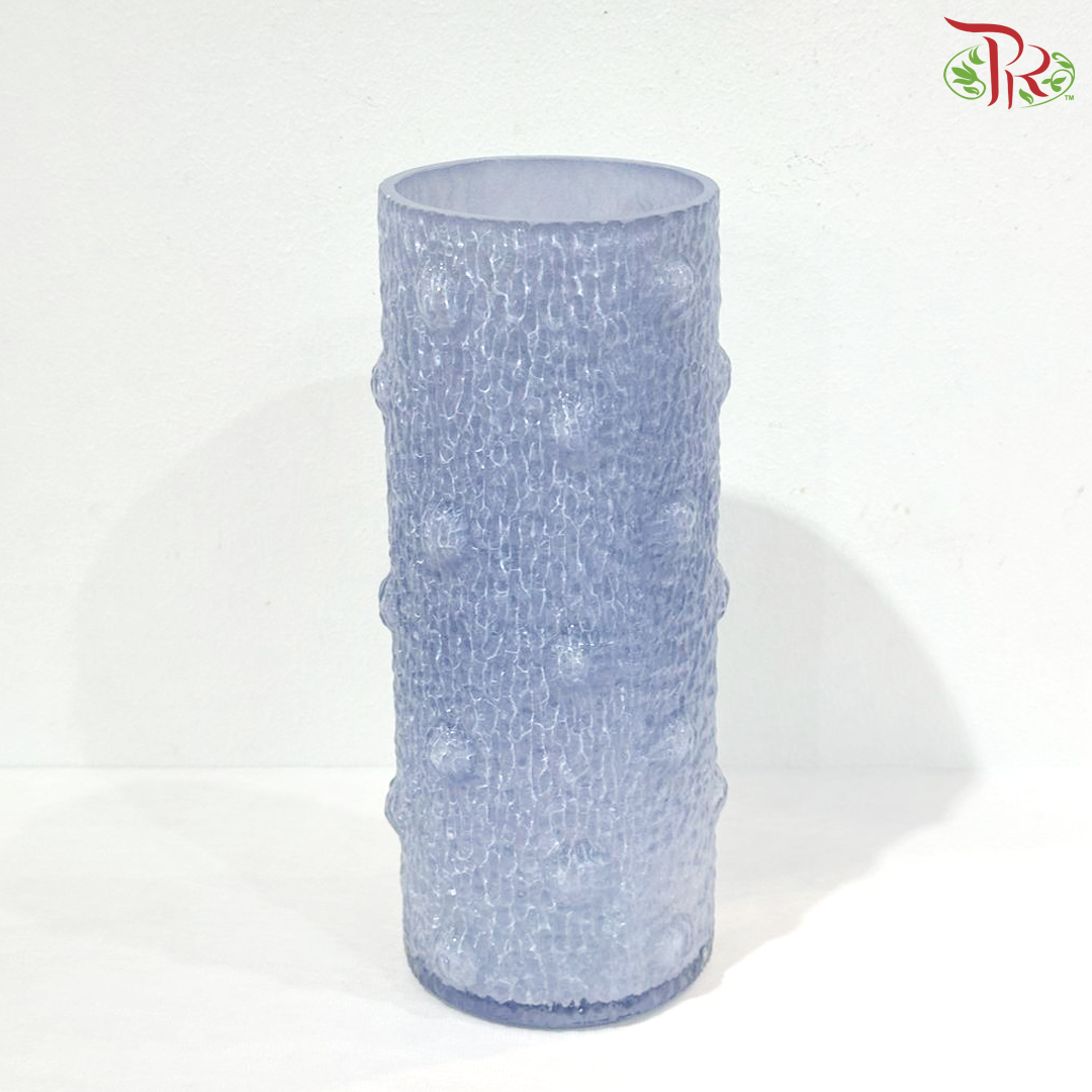 FH1025COL/24 - Crystal Color Vase - Blue (YSFH1025COL)