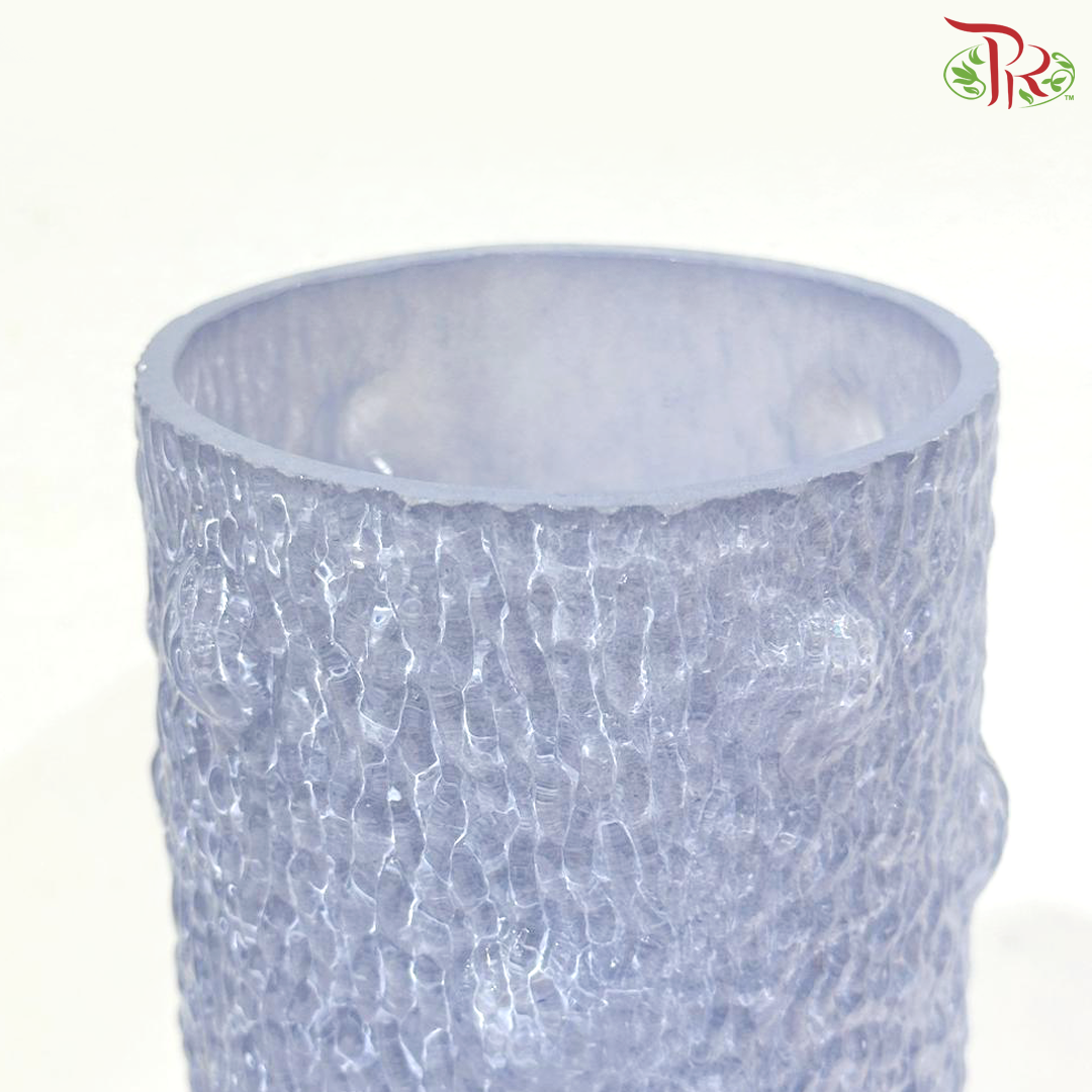 FH1025COL/24 - Crystal Color Vase - Blue (YSFH1025COL)