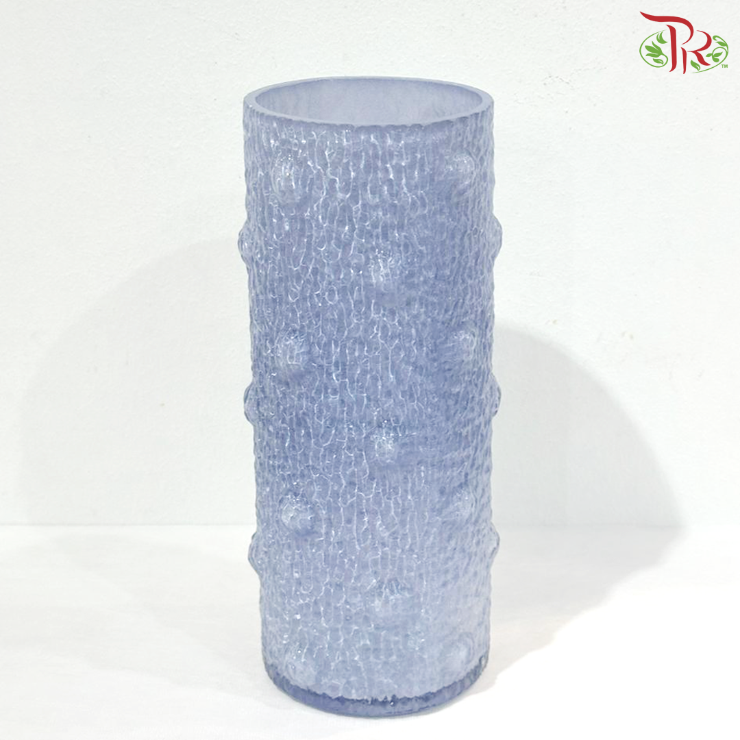 FH1230COL/24 - Crystal Color Vase - Blue