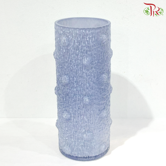 FH1230COL/24 - Crystal Color Vase - Blue