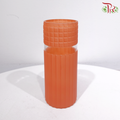 FH1025COL/24 - Crystal Color Vase - Grid Design (With Color Option)