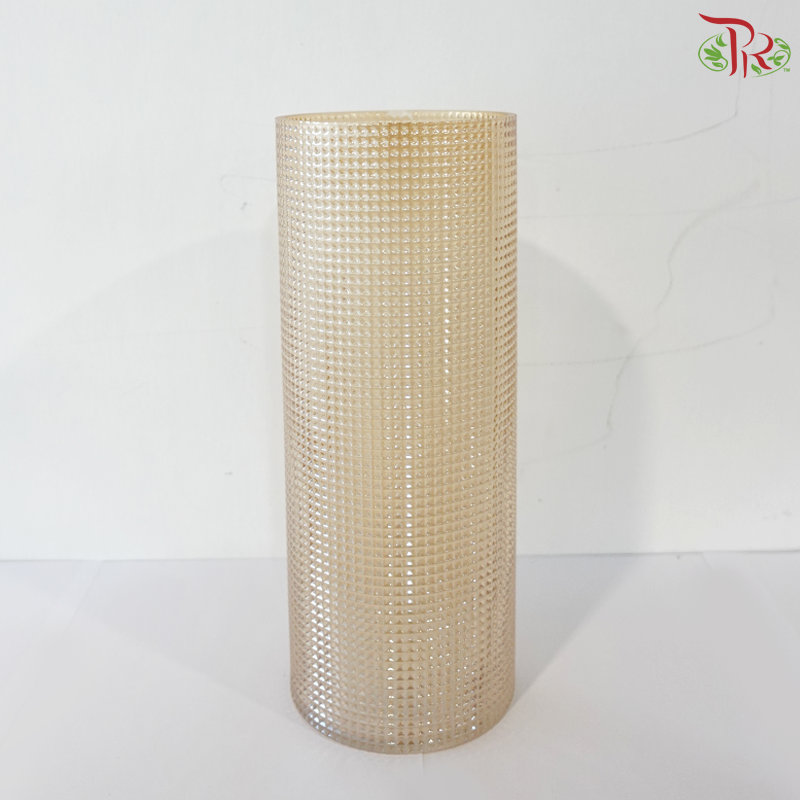 FH1230/15 Diamond Plating Vase (With Color Option)