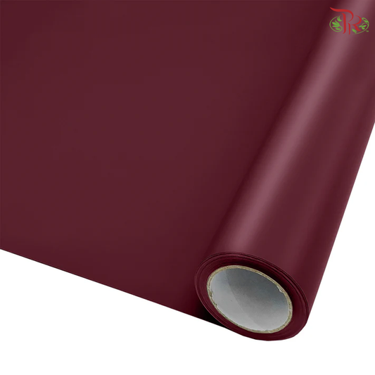 FPL066#19 - Wrapping Paper - Deep Wine Red