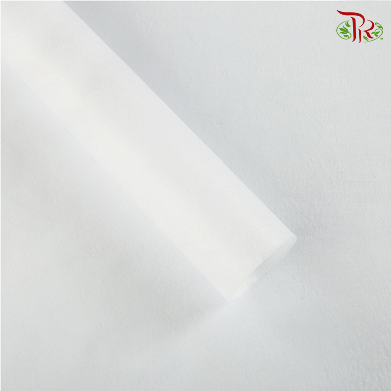 FPL076#1 SOFT WRAPPER- White - Pudu Ria Florist