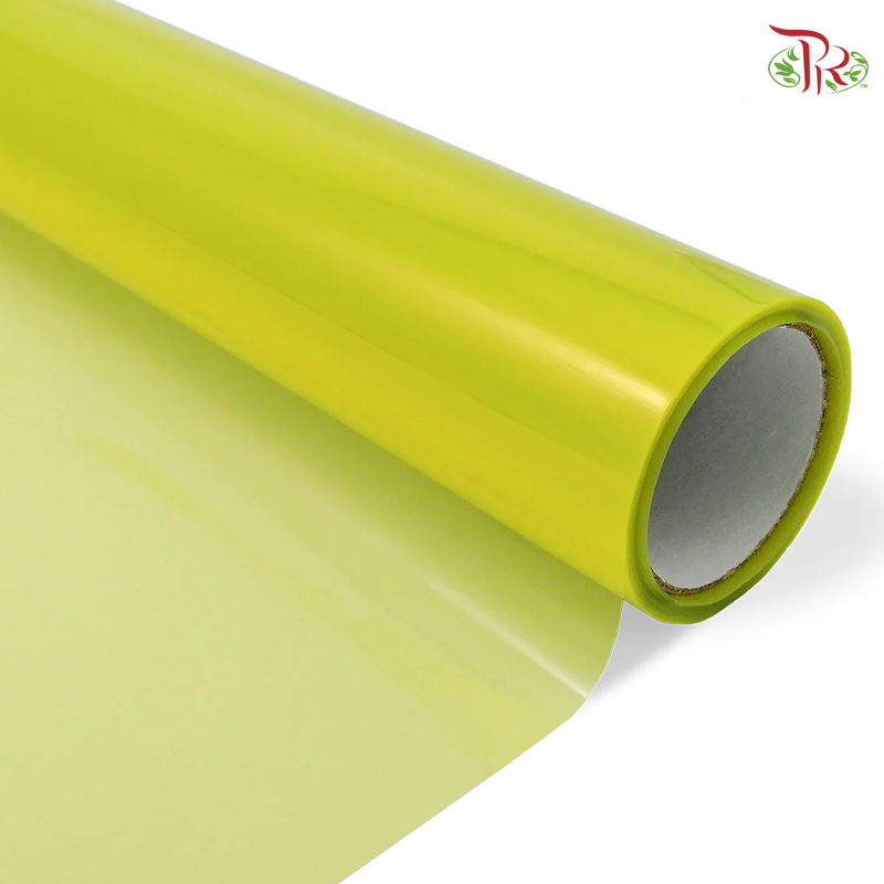 FPL092#12 Cellophane Wrapper - Apple Green