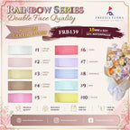FRB140 Satin Double Faced Ribbon Rainbow Series (20MM*50Y)