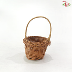 Faux Rattan Mini Basket