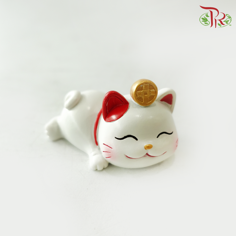 Fortune Cat Ornament Asst - Fortune Cat Lay Down《趴姿》