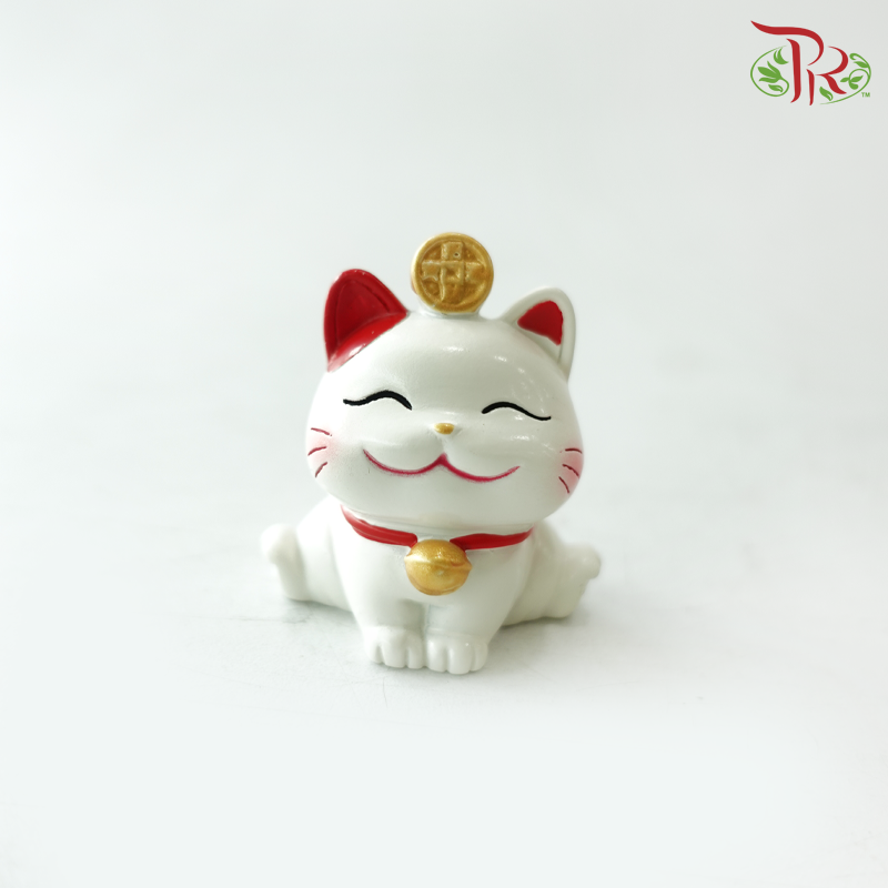 Fortune Cat Ornament Asst - Fortune Cat Hands Hold Up《双手撑地》