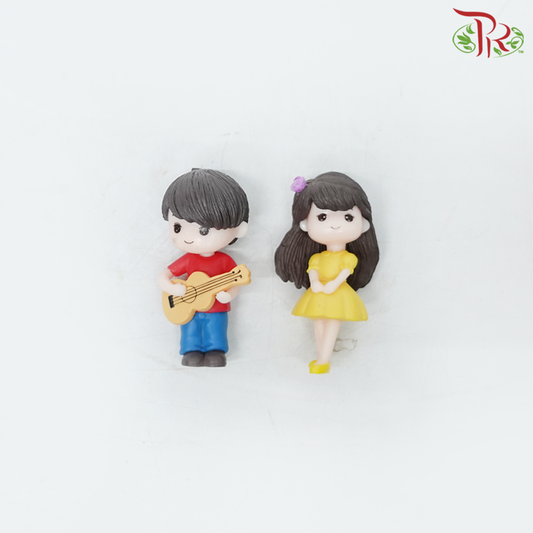 Gardening Miniature - Couple《情侣黄红》(2 Units)