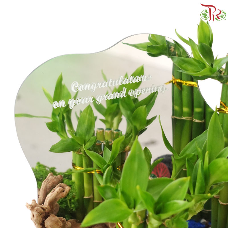 Grand Opening / Housewarming Gift – Emerald Bamboo Luck《绿竹开运》(With Option)