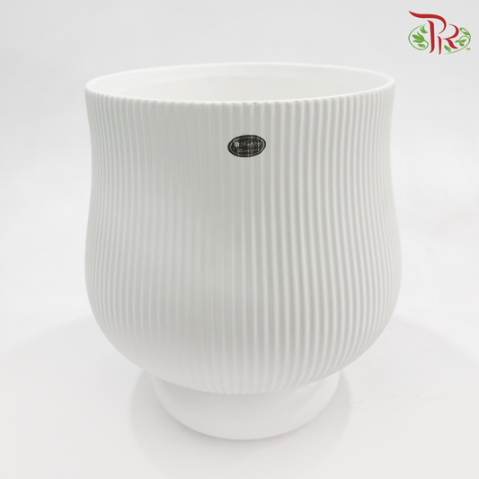 HCZ-598MW - White Pot (HCZ-598MW)