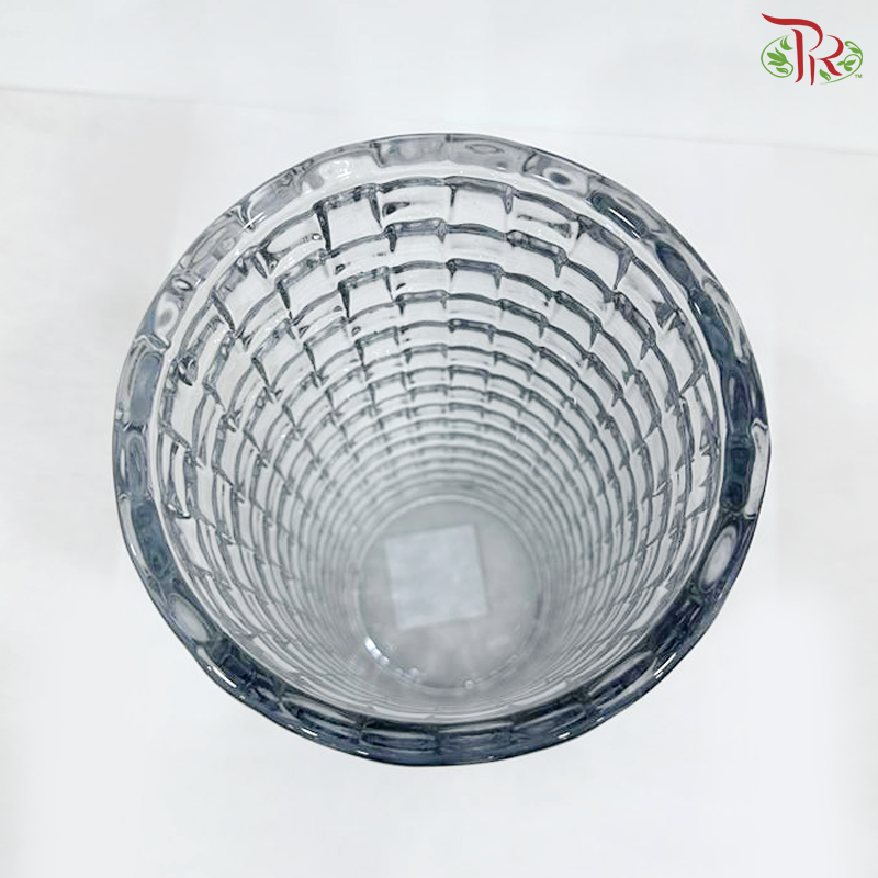HF35/6/V18805 - Block Design Crystal Vase (YSHF35)