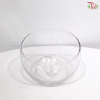 HS15 - Half Round Glass Vase