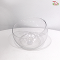 HS15 - Half Round Glass Vase