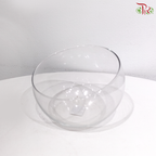 HS15 - Half Round Glass Vase