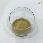 HS1812/36 Slanted-Mouth Vase With Wooden Stand