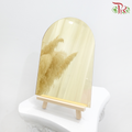Acrylic Mirror in Half Round Shape