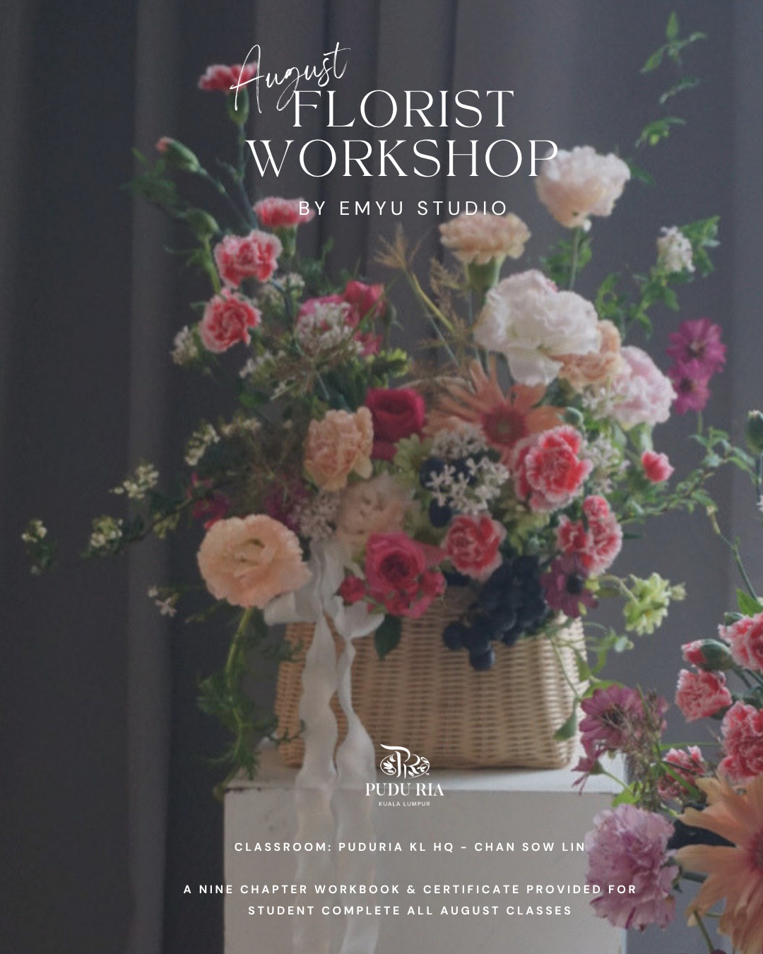 August 2026 -Florist Workshop by Emyu Studio
